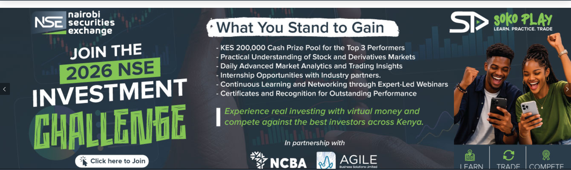 Join the 2026 NSE Investment Challenge